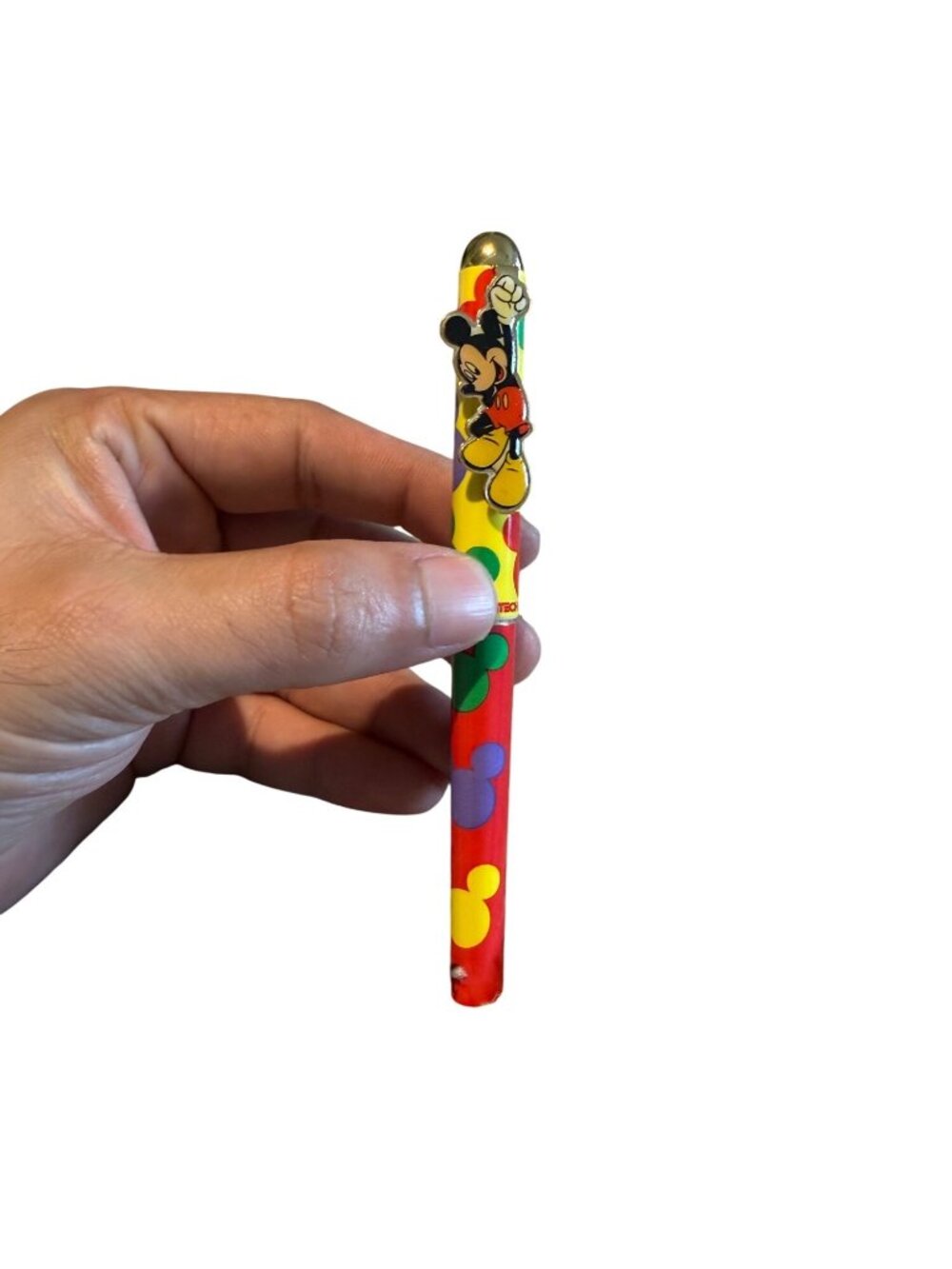 Disney Mickey Mouse Pentech Ballpoint Pen Vintage 90s Collectible Novelty Ink